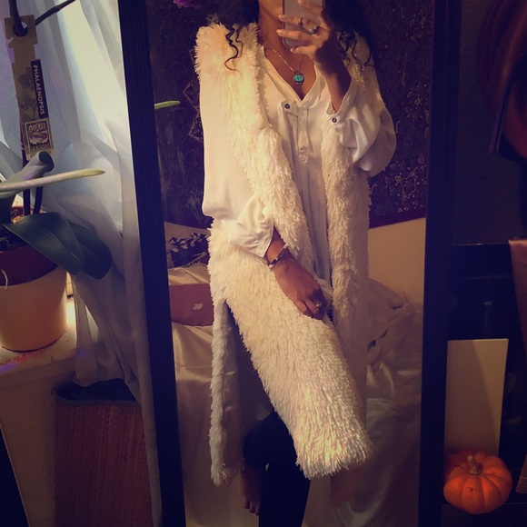 Sweaters - Fur body cardigan